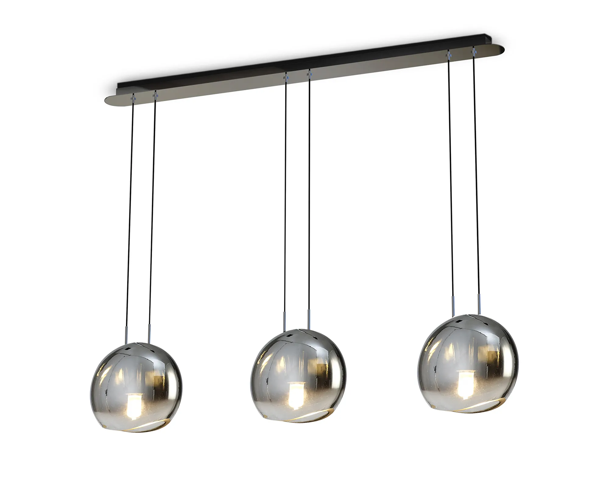 M6189  Lens Linear Pendant 3 Light